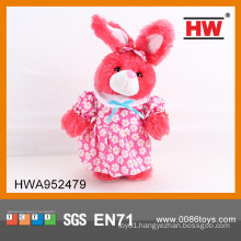 Funny stuffed plush electronic rabbit toy dancing rabbit with music 30CM